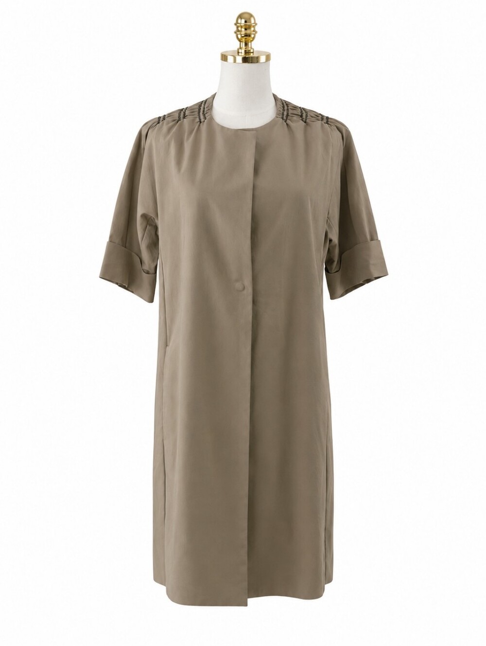 EUC Dorothee Schumacher One-Button Coat Dress  Size 3 (M/L)